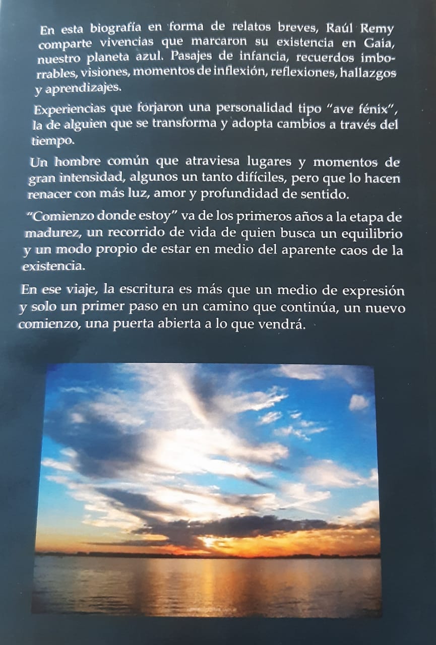 Contratapa Comienzo donde estoy