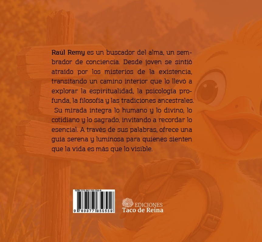 Contratapa Surito, el patito aventurero
