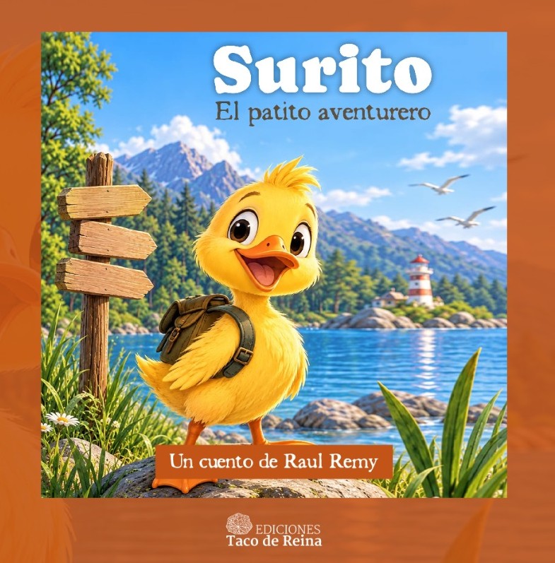 Tapa del libro Surito, el patito aventurero